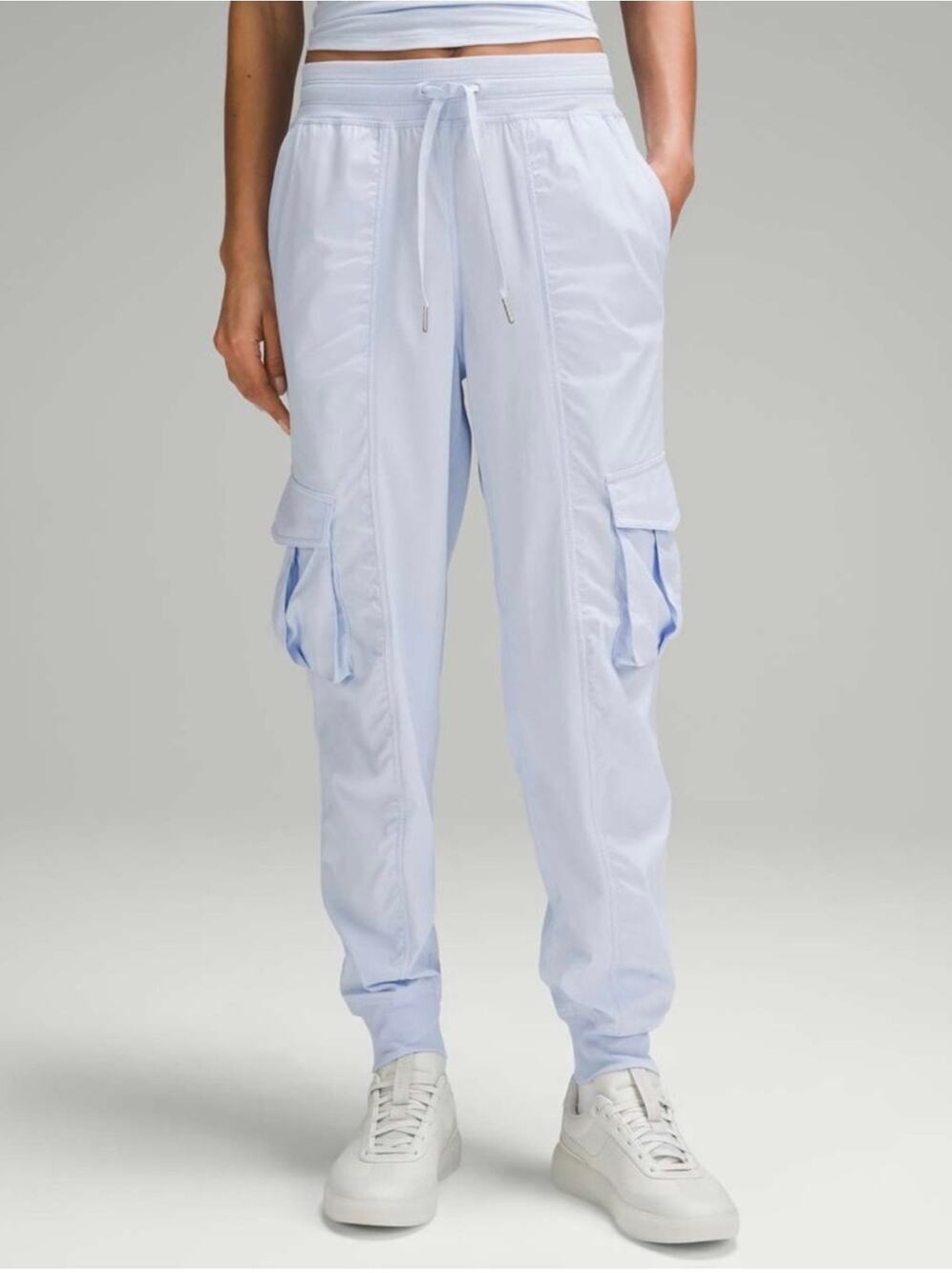 Lululemon Pants Women XL Dance Studio Relaxed Fit Mid Rise Cargo Jogger Windmill